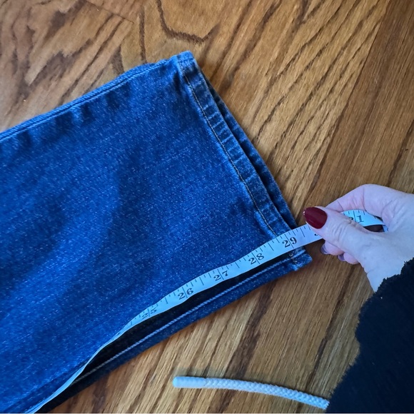 Quince Bella Stretch Straight Jeans in Dark Wash - Picture 13 of 13